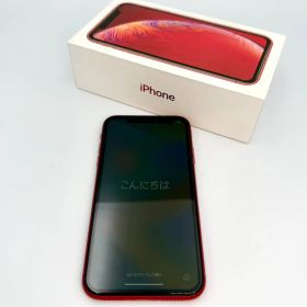 iphone XR 64GB プロダクト レッド SIMフリー N8-2-10
