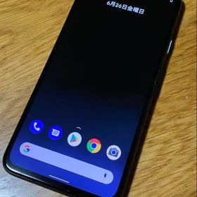 Google Pixel 4a 本体 ブラック 128GB SIMロック解除済み