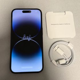【純正ケーブル付】iPhone14Pro128GB スペースブラックSIMフリー