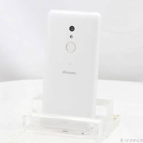〔中古〕FUJITSU(富士通） arrows Be4 Plus 64GB ホワイト F-41B docomoロック解除SIMフリー〔368-ud〕
