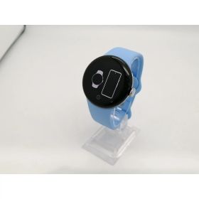 【中古】Google Pixel Watch2 Bluetooth/Wi-Fiモデル PolishedSilverアルミケース/Bayアクティブバンド【広島本通】保証期間1ヶ月【ランクB】