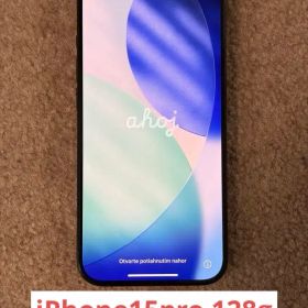 【動作良好】iPhone15Proブラックチタニウム128GB SIMフリー