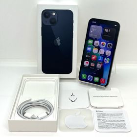 【良品】iPhone13 mini 128GB au SIMフリー バッテリー92％[B02]