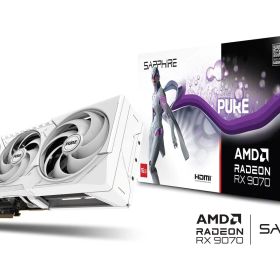 Sapphire PURE Radeon RX 9070 GAMING OC 16GB オーバークロック仕様のグラフィックボード｜PURERX907016GB/11349-02-20G