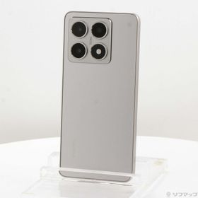 (中古)Xiaomi Xiaomi 14T 256GB チタングレー XIG07 au SIMフリー(349-ud)