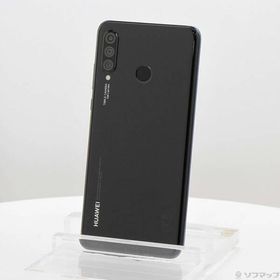 〔中古〕HUAWEI(ファーウェイ) HUAWEI P30 lite 64GB ミッドナイトブラック HWSEC2 Y!mobile SIMフリー〔349-ud〕