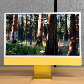 【美品】 Apple iMac M1本体 2021 8GB 256GBイエロー