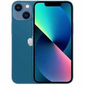 【中古】【安心保証】 iPhone13 mini[128GB] au ブルー