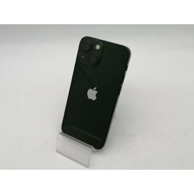 【中古】Apple au 【SIMフリー】 iPhone 13 mini 256GB グリーン MNFD3J/A【OSU301】保証期間1ヶ月【ランクC】