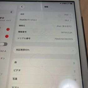 Apple iPad 第8世代 本体 セルラー 32GB