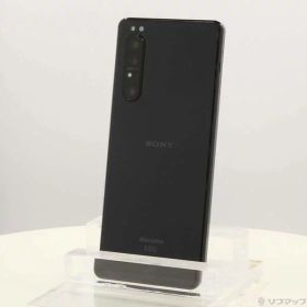 【中古】SONY(ソニー) Xperia 1 II 128GB ブラック SO-51A docomoロック解除SIMフリー 【297-ud】
