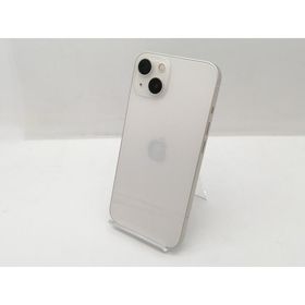 【中古】Apple docomo 【SIMフリー】 iPhone 13 128GB スターライト MLND3J/A【新宿2】保証期間１ヶ月【ランクC】