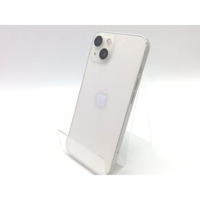 【中古】Apple SoftBank 【SIMフリー】 iPhone 13 128GB スターライト MLND3J/A【熊本】保証期間１ヶ月【ランクC】