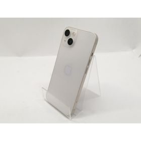 【中古】Apple 国内版 【SIMフリー】 iPhone 13 128GB スターライト MLND3J/A【宇田川】保証期間１ヶ月【ランクC】