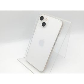 【中古】Apple SoftBank 【SIMフリー】 iPhone 13 128GB スターライト MLND3J/A【中野】保証期間１ヶ月【ランクB】