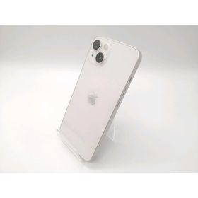 【中古】Apple SoftBank 【SIMフリー】 iPhone 13 256GB スターライト MLNJ3J/A【スマーク伊勢崎】保証期間１ヶ月【ランクC】
