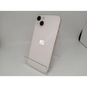 【中古】Apple 楽天モバイル 【SIMフリー】 iPhone 13 256GB スターライト MLNJ3J/A【OSU301】保証期間１ヶ月【ランクC】
