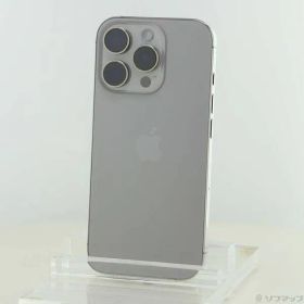 ソフマップ 〔中古品〕 iPhone16 Pro 128GB ナチュラルチタニウム MYMY3J／A SIMフリー【262】