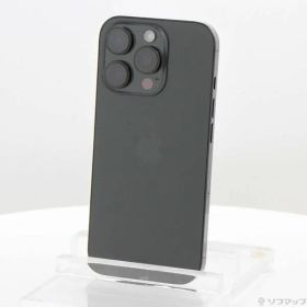 ソフマップ 〔中古品〕 iPhone16 Pro 128GB ブラックチタニウム MYMV3J／A SIMフリー【262】
