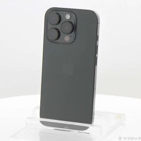 ソフマップ 〔中古品〕 iPhone16 Pro 128GB ブラックチタニウム MYMV3J／A SIMフリー【297】