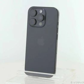 ソフマップ 〔中古品〕 iPhone16 Pro 128GB ブラックチタニウム MYMV3J／A SIMフリー【258】