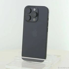 ソフマップ 〔中古品〕 iPhone16 Pro 128GB ブラックチタニウム FYMV3J／A SIMフリー【258】