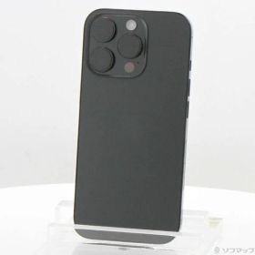 ソフマップ 〔中古品〕 iPhone16 Pro 256GB ブラックチタニウム FYN03J／A SIMフリー【305】