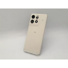 【中古】MOTOROLA SoftBank 【SIMフリー】 motorola edge 50s pro バニラクリーム 8GB 256GB A402MO【広島本通】保証期間1ヶ月【ランクC】