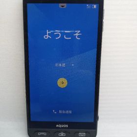 SHARP AQUOS 509SH ブラック 本体のみ 初期化済み 動作確認済み
