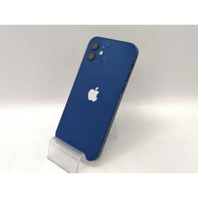 【中古】Apple au 【SIMロック解除済み】 iPhone 12 64GB ブルー MGHR3J/A【池袋東口】保証期間1ヶ月【ランクC】