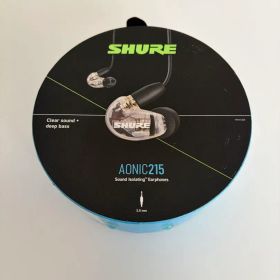 SHURE SE215 有線イヤホン マイク付き クリアカラー AONIC215