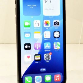 白ロム SIMフリー au SIMロック解除済 Apple iPhone11 64GB iOS18.5 ブラック MWLT2J/A 初期化済 【m028058】【中古】【K20250919】