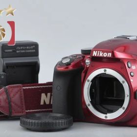 【中古】Nikon ニコン D3300 レッド デジタル一眼レフカメラ