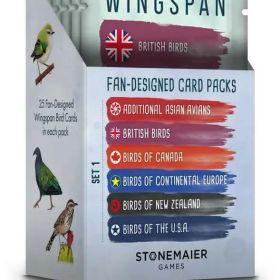 Wingspan Fan-Designed Bird Promo Packs 英語版 ボードゲーム 拡張セット 150枚入り