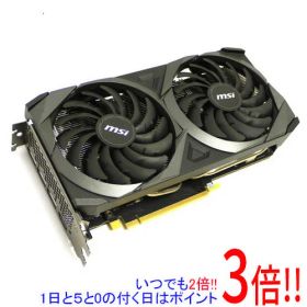 【中古】MSI製グラボ GeForce RTX 3070 VENTUS 2X OC PCIExp 8GB
