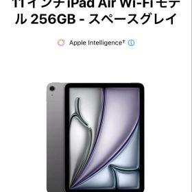 新品 iPad Air M4 11インチ Wi-Fi 256GB
