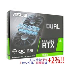 【中古】ASUS グラボ DUAL-RTX3050-O6G PCIExp 6GB 元箱あり【いつでも+1％！5のつく日と日曜日は+2%！】 爆買