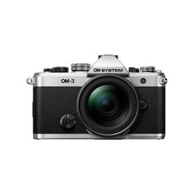 OMデジタルソリューションズ OM-3 12-45mm F4.0 PROキット SLV デジタル一眼カメラ OM SYSTEM シルバー