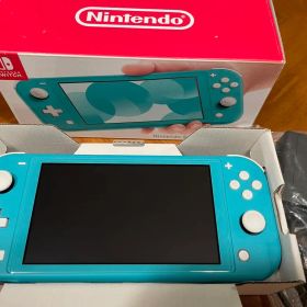 Nintendo Switch Lite 本体 ターコイズ 純正アダプター付き