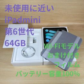 P137 未使用に近い iPad mini 第6世代 64GB