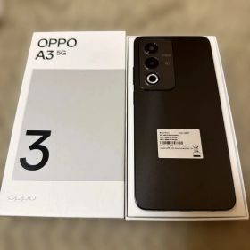 未使用品OPPO A3 5G ブラック ワイモバイル版SIMフリー