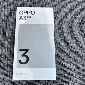 OPPOA3 5Gパープル未開封品シュリンク付きワイモバイルSIMフリー
