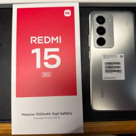 REDMI 15 5G A501XM チタングレー