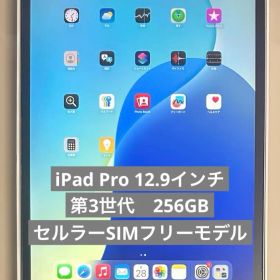 iPad Pro 12.9インチ 第3世代 256GB Wi-Fi＋セルラー