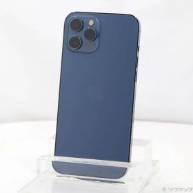 ソフマップ 〔中古品〕 iPhone12 Pro Max 256GB パシフィックブルー MGD23J／A SIMフリー【295】