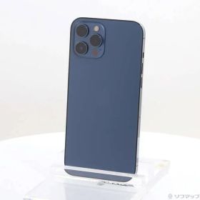 ソフマップ 〔中古品〕 iPhone12 Pro Max 256GB パシフィックブルー MGD23J／A SIMフリー【295】