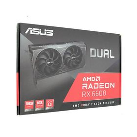 爆買【中古】ASUSグラボ DUAL-RX6600-8G-V3 PCIExp 8GB 元箱あり