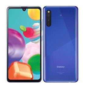 【中古】 SCV48 Galaxy A41 ブルー scv48bl7mtm