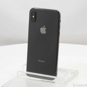 (中古)Apple iPhoneX 256GB スペースグレイ NQC12J/A SoftBank(368-ud)