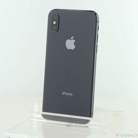 (中古)Apple iPhoneX 256GB スペースグレイ MQC12J/A SIMフリー(247-ud)